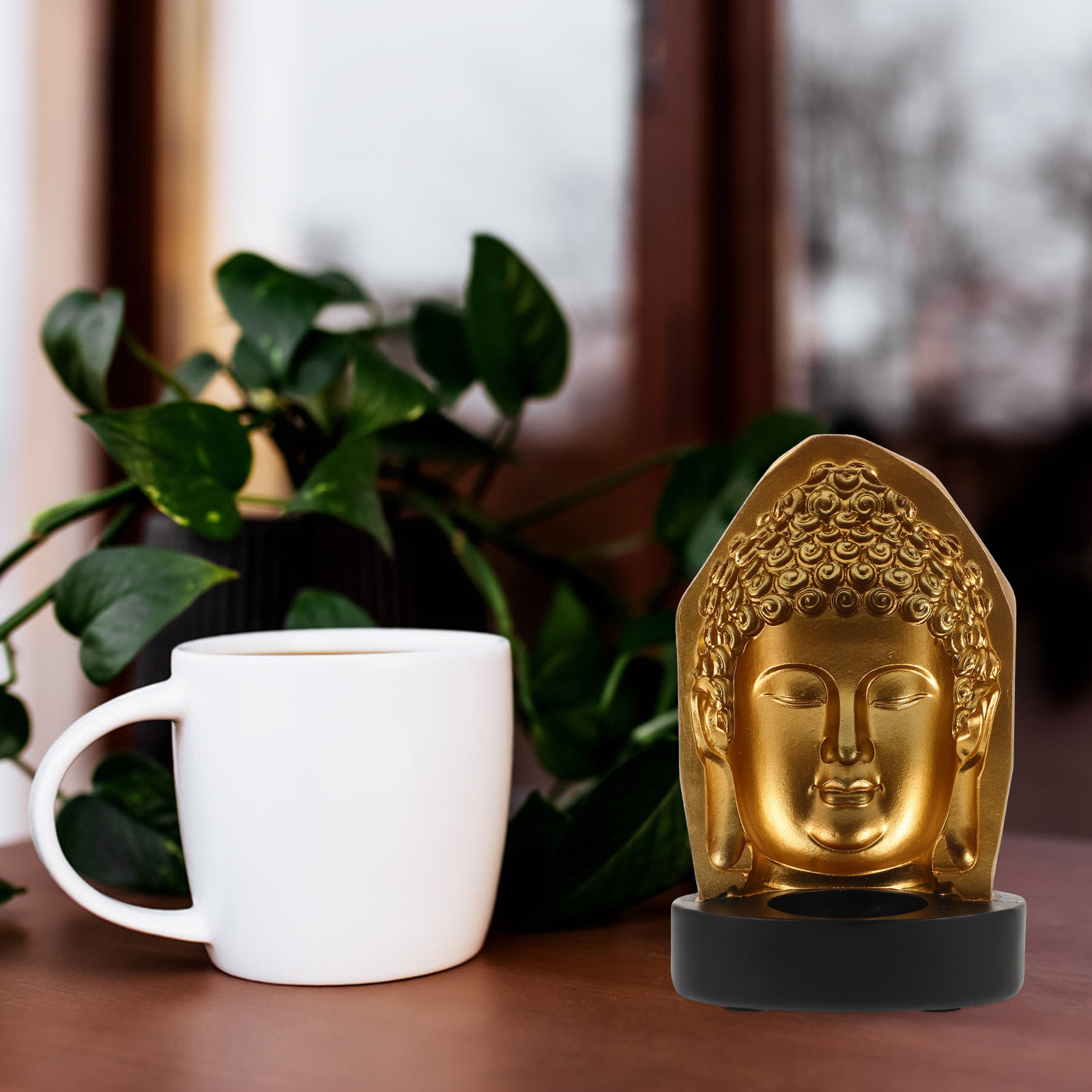 Resin Art Resin - Tea Light Holder Resin Buddha Holder