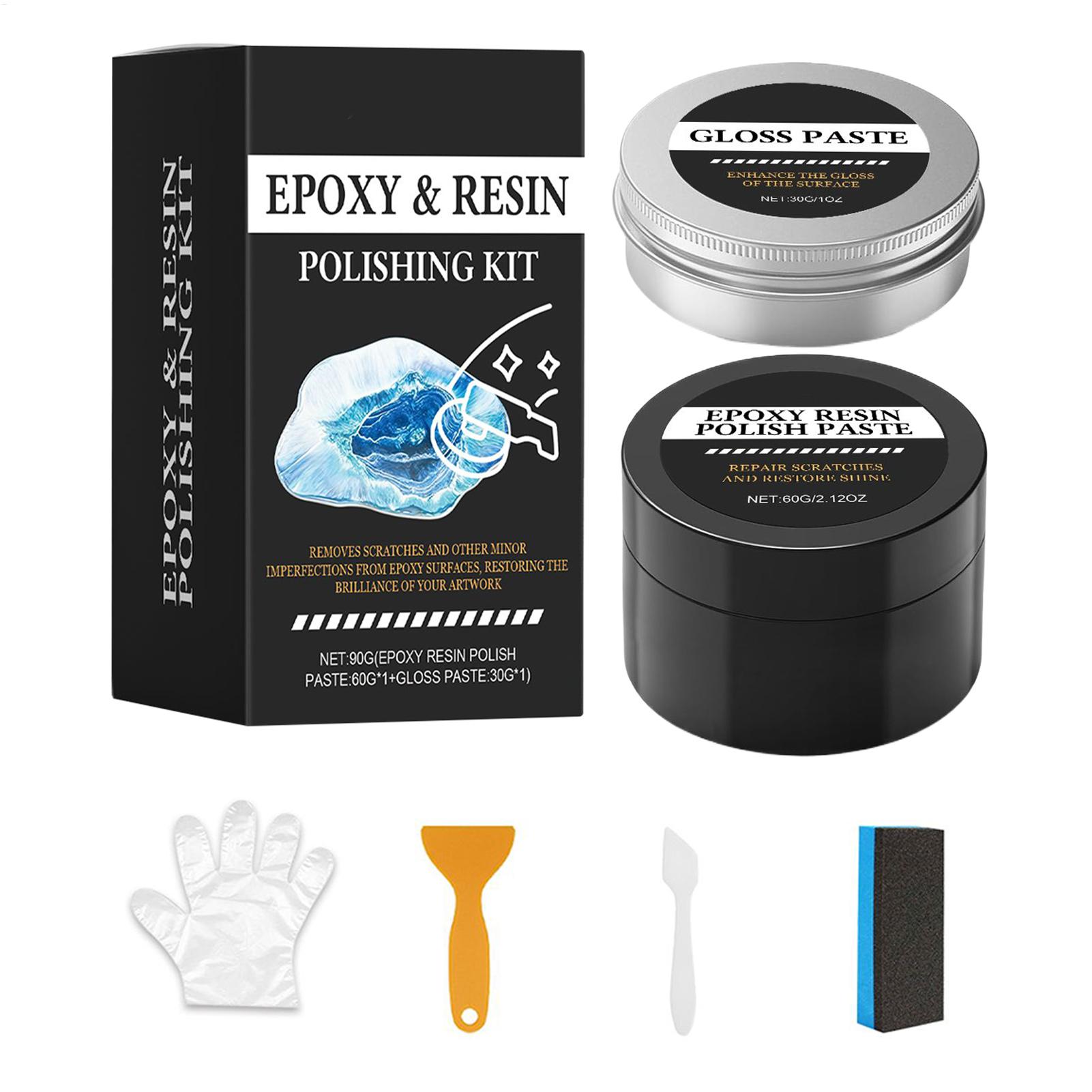 Resin Art Work - Epoxy resin high gloss polishing paste