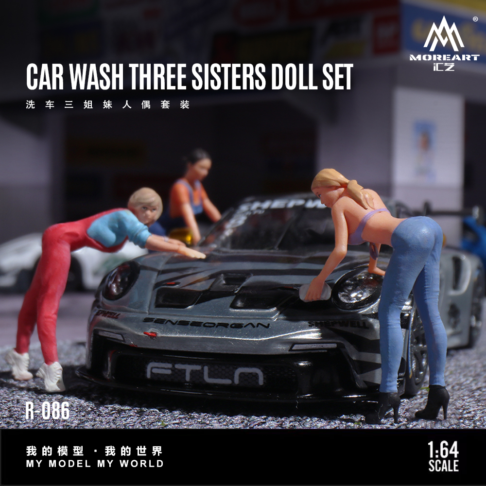Resin Art Resin - More Art 1:64 Three Sisters Car