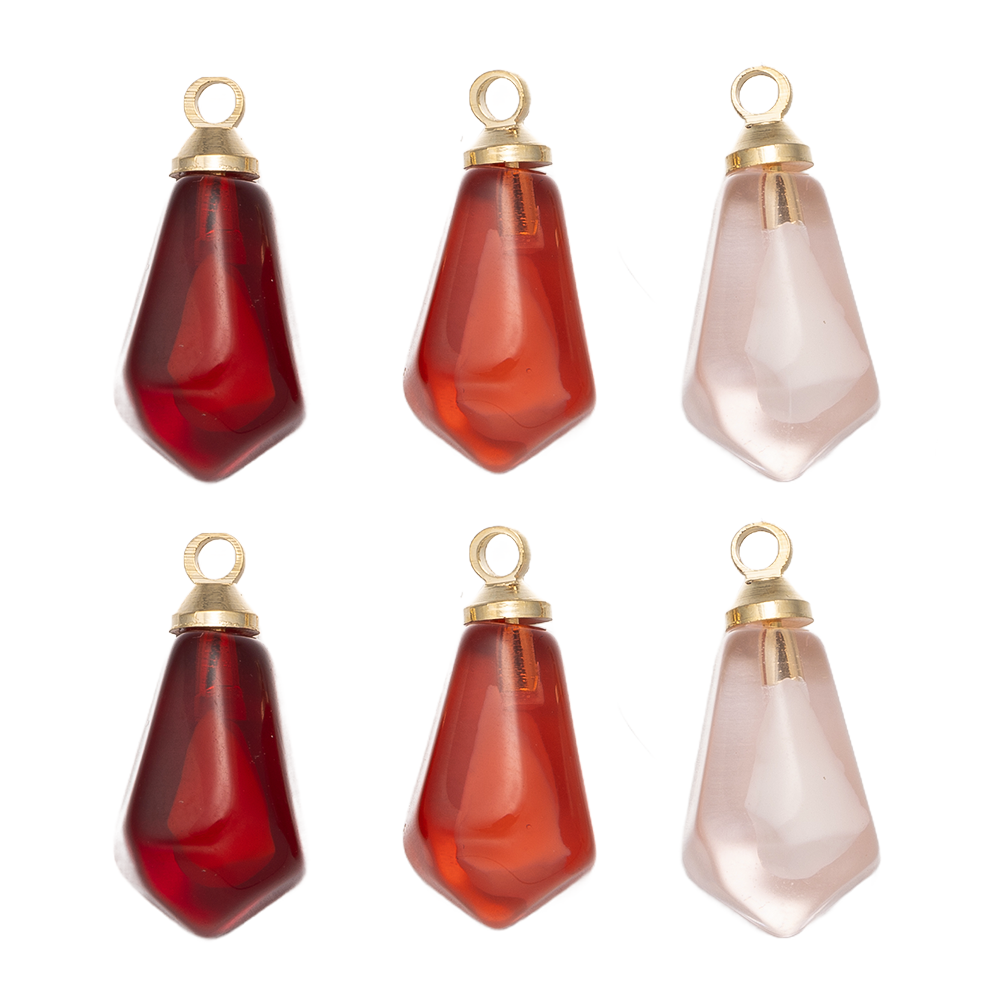 Resin Art Essentials - 10pcs/Lot Fruit Pomegranate Seed Pendant For