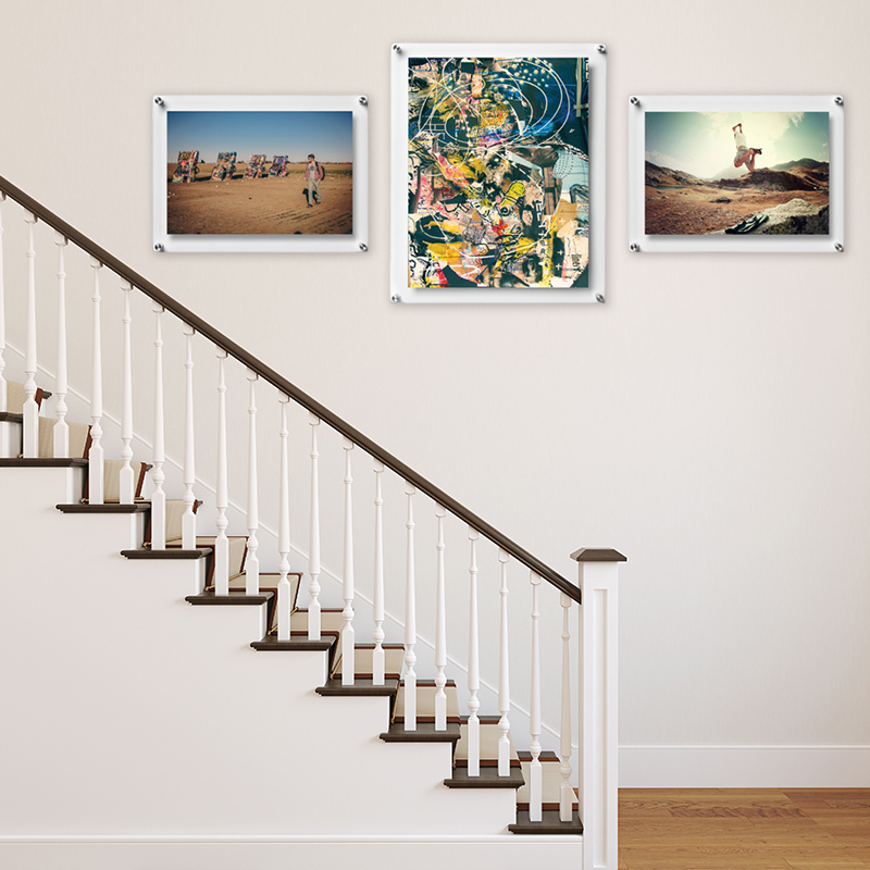 Resin Art Gift For Anniversary - 1Pc Custom Family Photo Acrylic Wall
