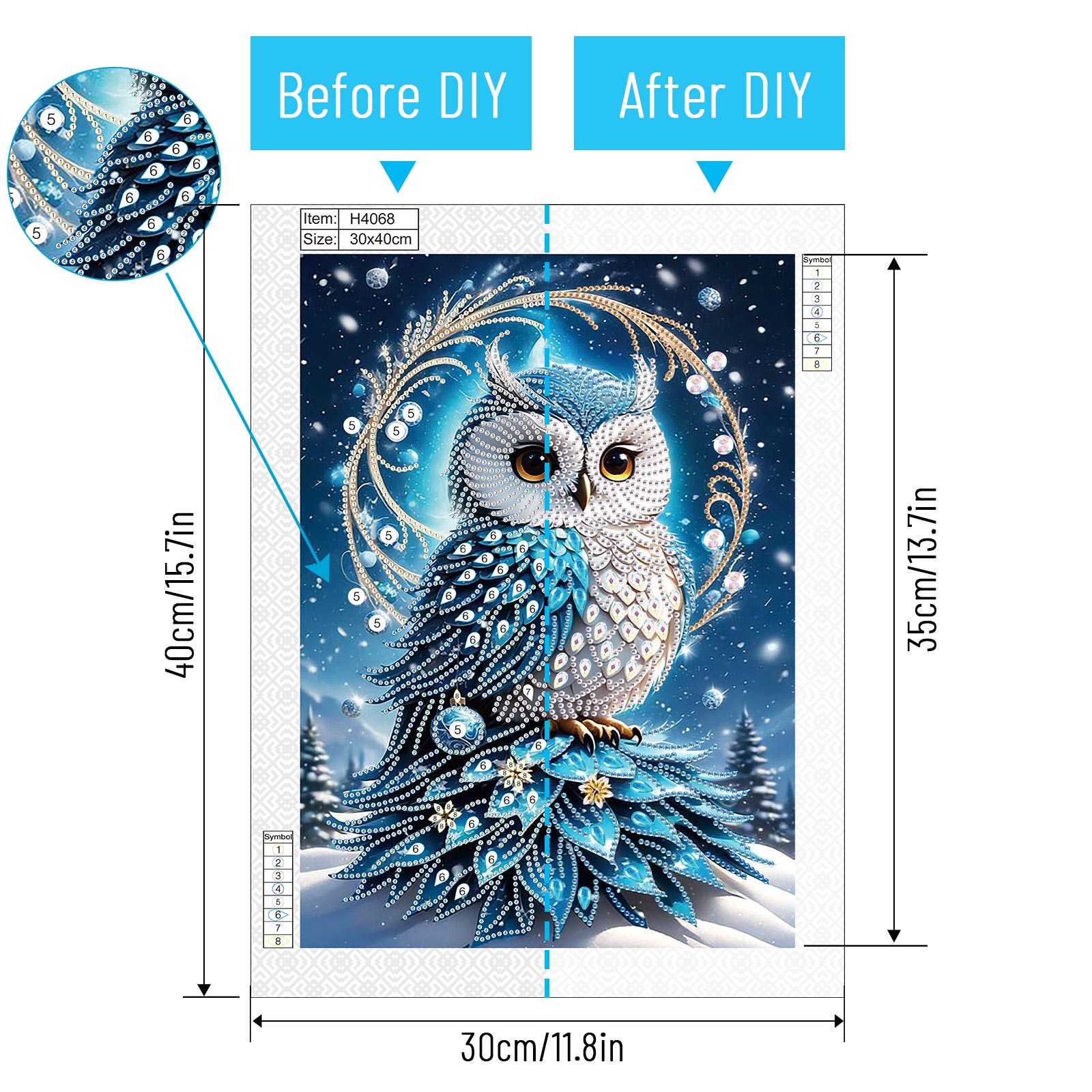 Frameless,Special Shape Diamon - Resin Art Kits For Adults のレビューと価格