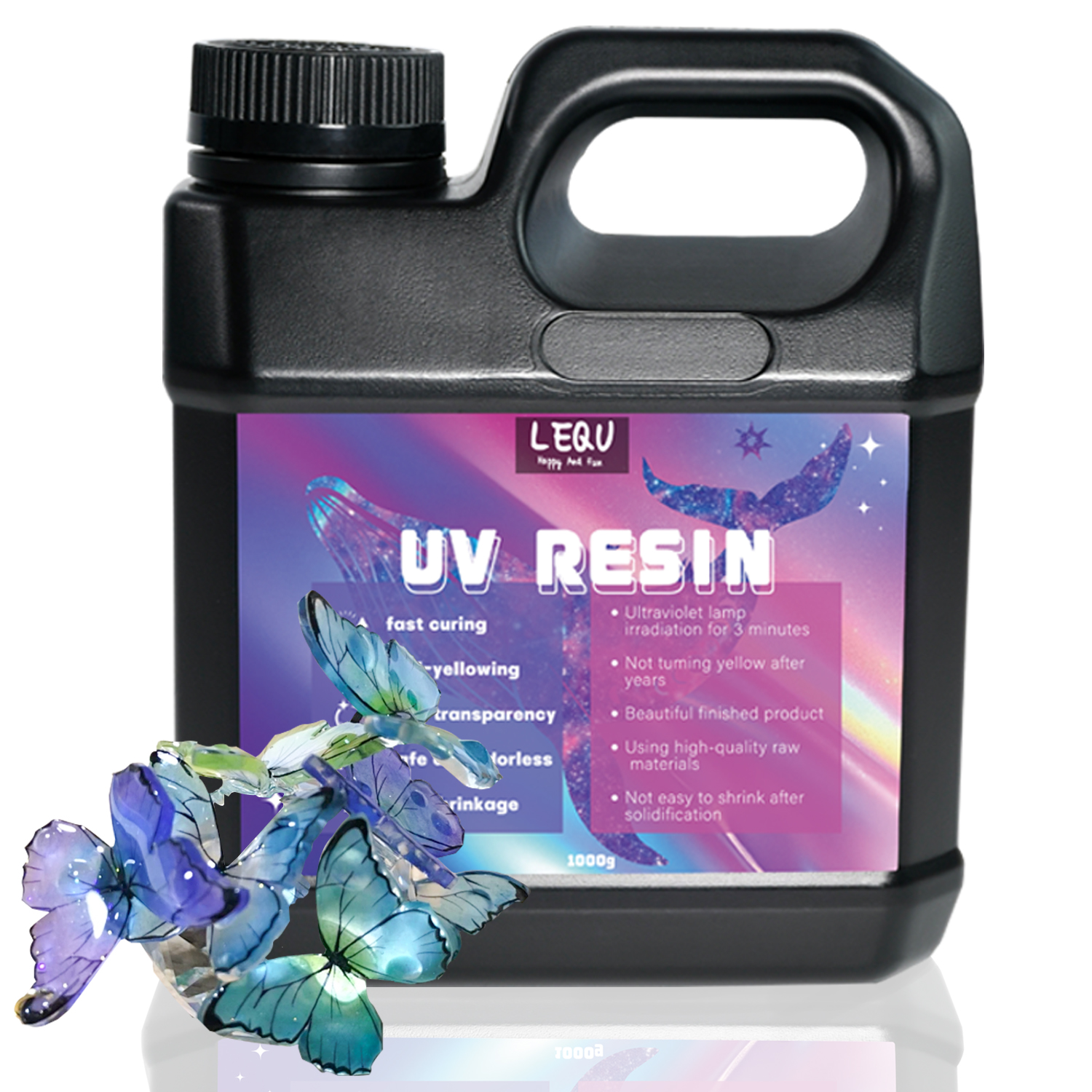 Bulk UV Resin Crystal Clear La - Resin Art Epoxy のレビューと価格
