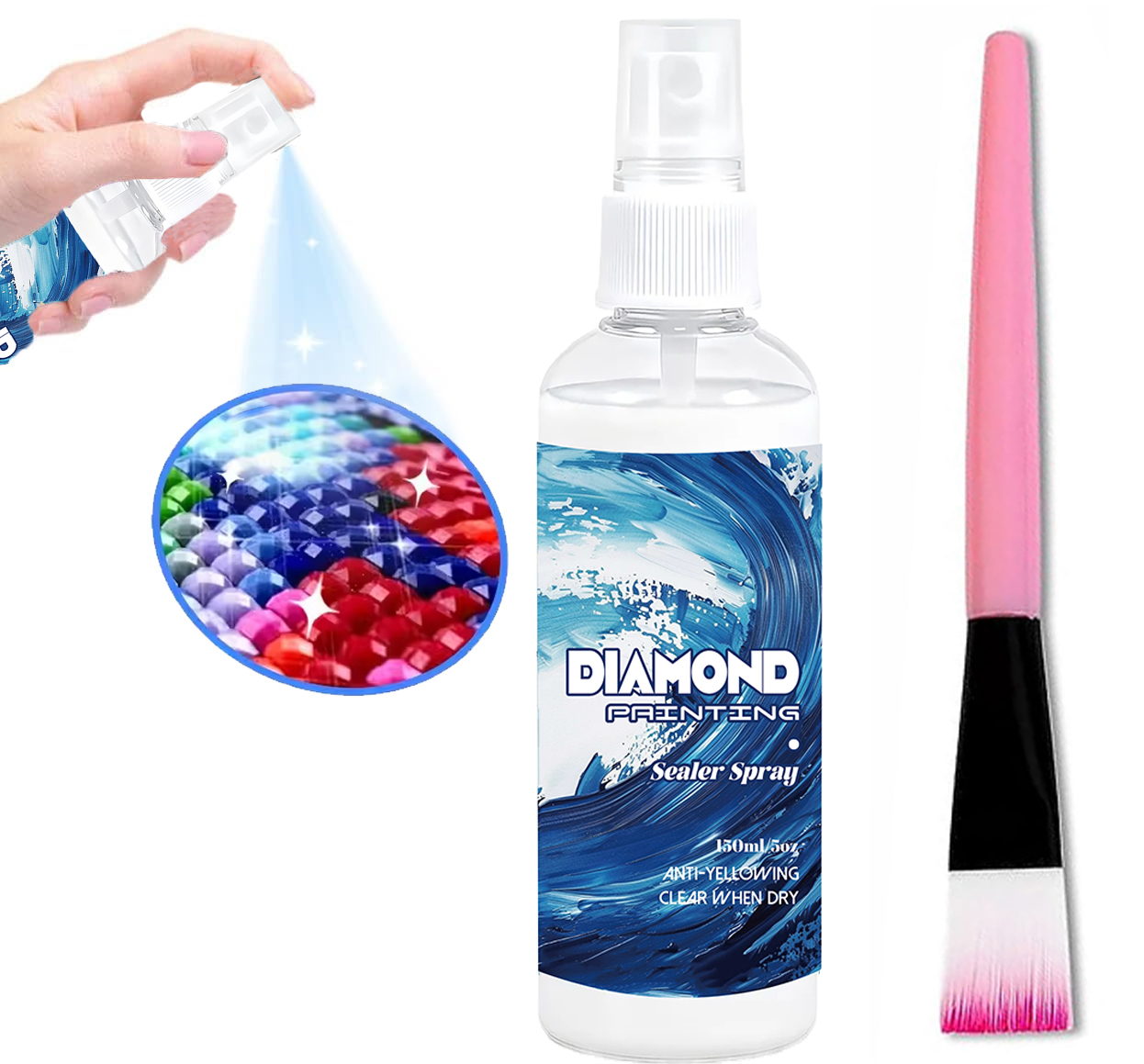 150ml Diamond Painting Sealant - Resin Art Work のレビューと価格
