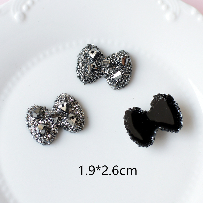 10Pcs Shining Black Butterfly  - Resin Art Earrings Material のレビューと価格