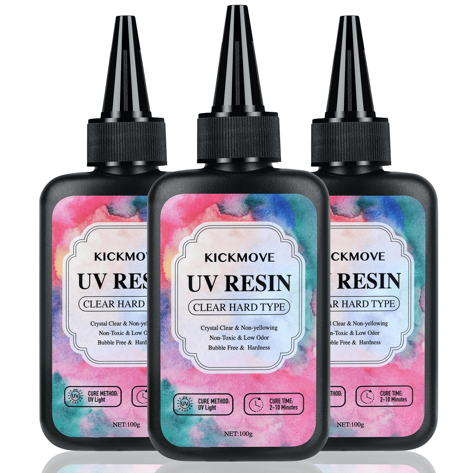 300g UV Resin Clear,Hard,Upgra - Resin Art Epoxy のレビューと価格