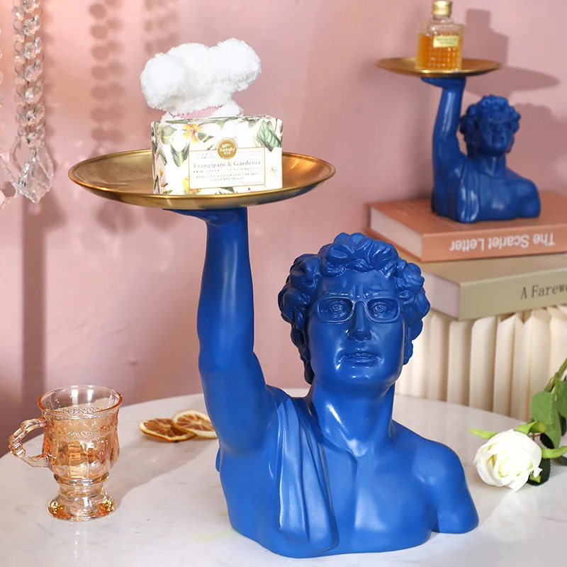David Sculpture Tray Classic M - Resin Art Gift For Anniversary のレビューと価格