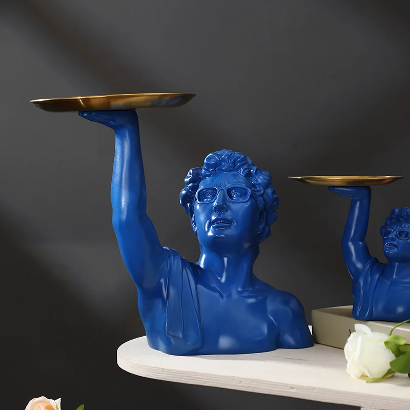 David Sculpture Tray Classic M - Resin Art Gift For Anniversary のレビューと価格