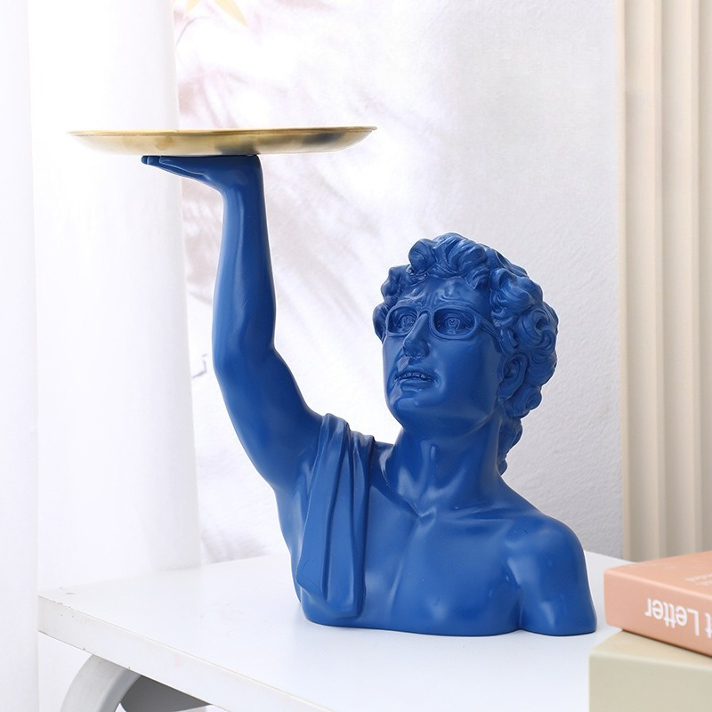 David Sculpture Tray Classic M - Resin Art Gift For Anniversary のレビューと価格