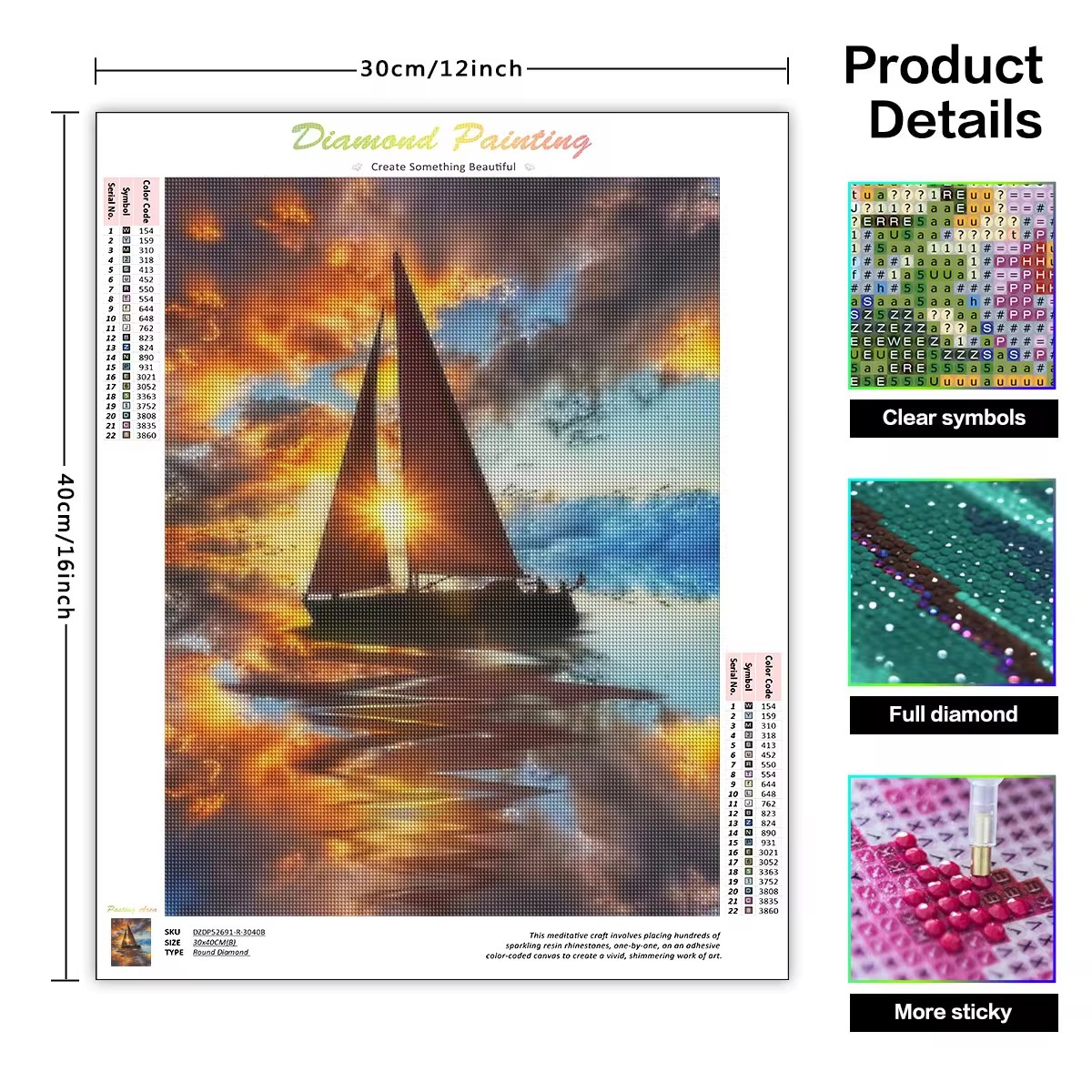 GATYZTORY 5d Diamond Painting  - Resin Art Kits For Adults のレビューと価格
