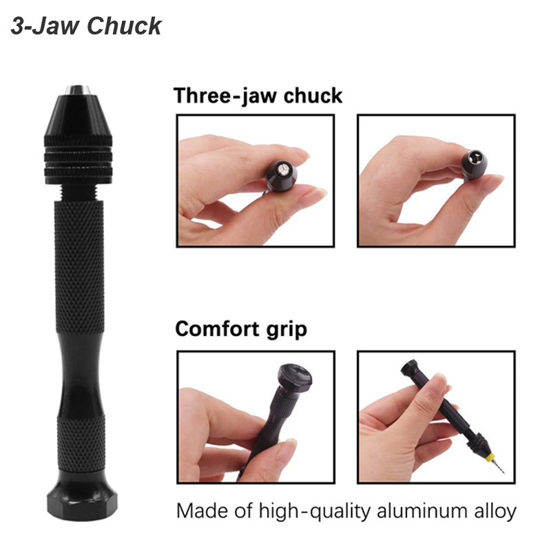 Micro Mini Pin Vise Hand Drill - Resin Art Drill Machine のレビューと価格