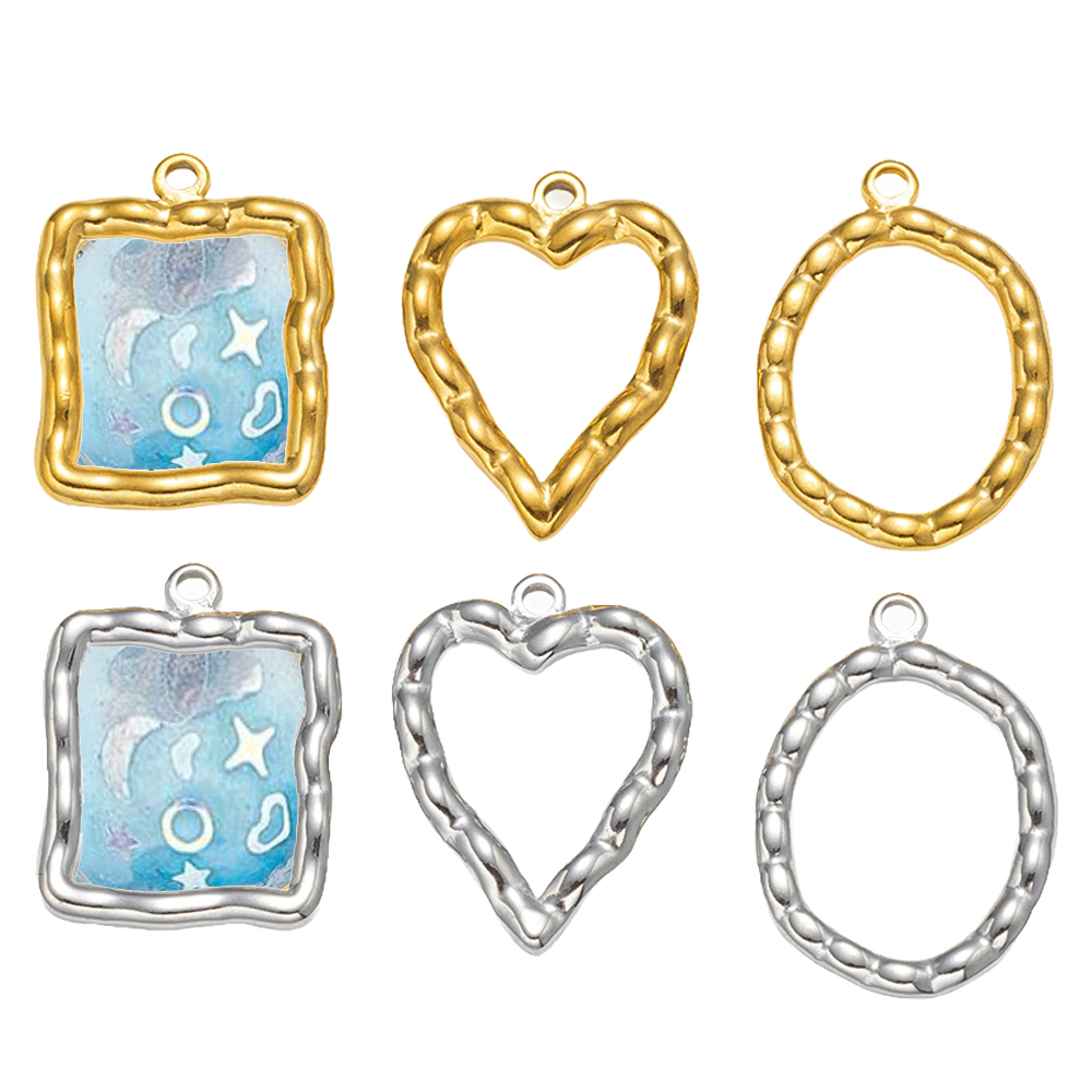5pcs Stainless Steel Heart Rou - Resin Art Essentials のレビューと価格