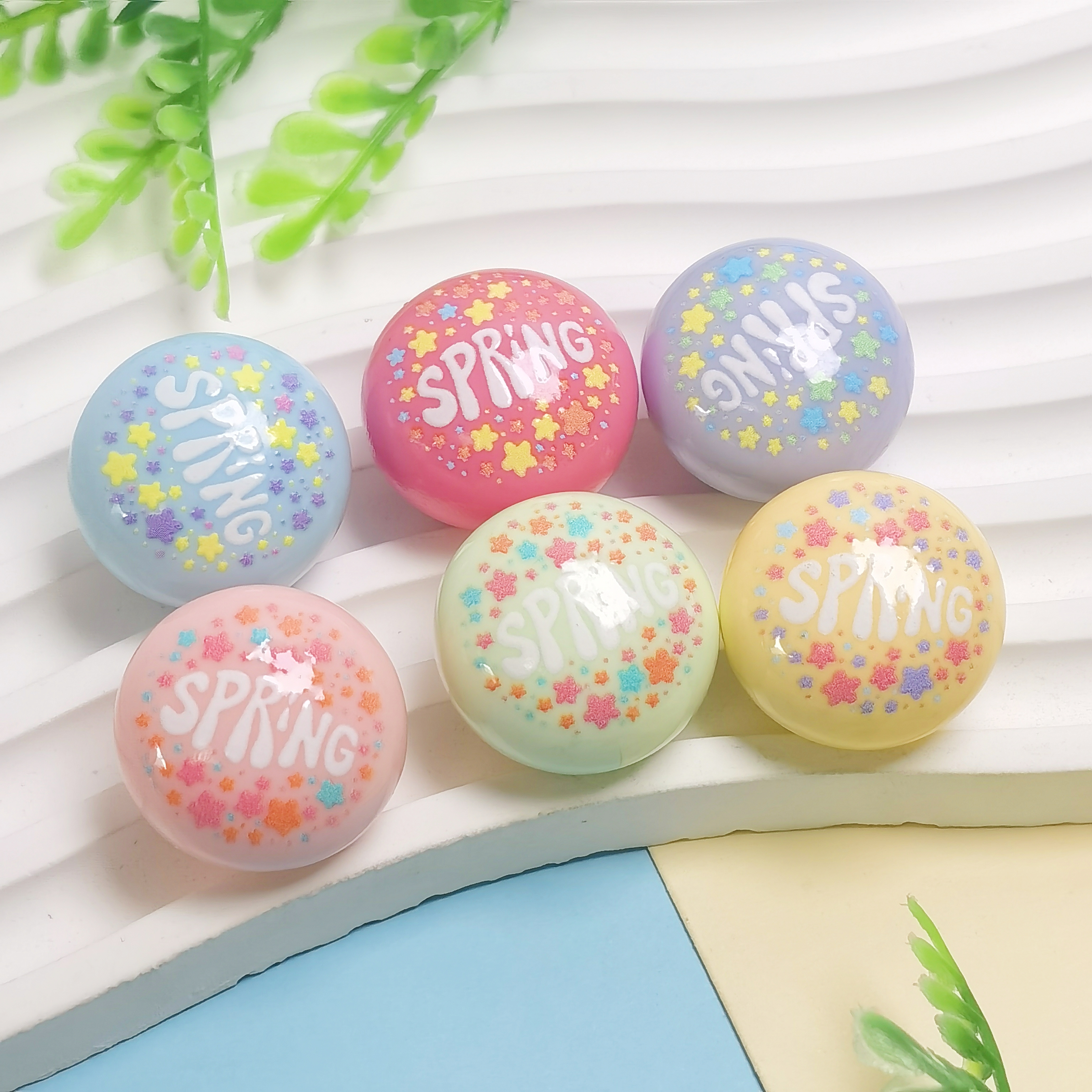 Circular Planar Resin Charms F - Resin Art Earrings Material のレビューと価格