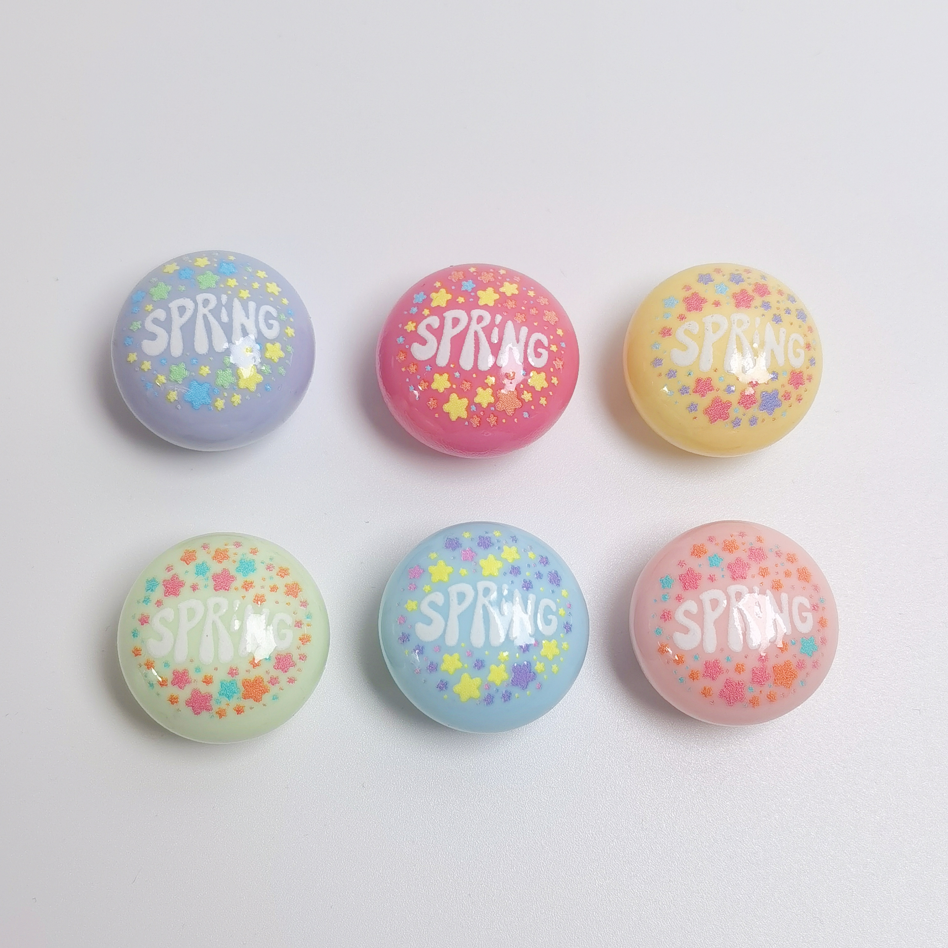 Circular Planar Resin Charms F - Resin Art Earrings Material のレビューと価格