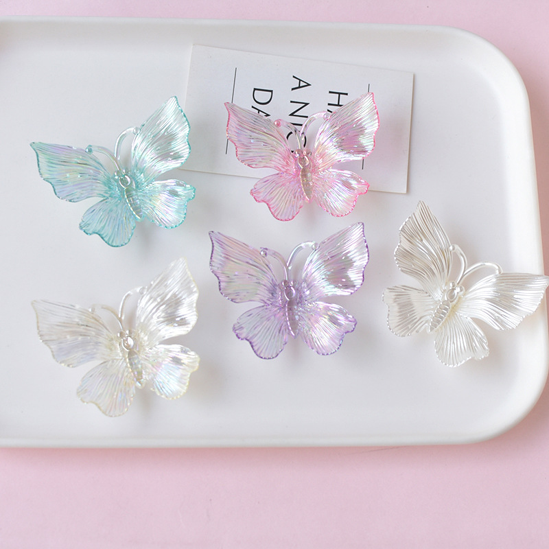 WFFNNKC 10Pcs Transparent Butt - Resin Art Earrings Material のレビューと価格