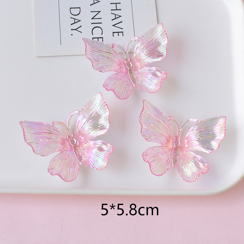 WFFNNKC 10Pcs Transparent Butt - Resin Art Earrings Material のレビューと価格
