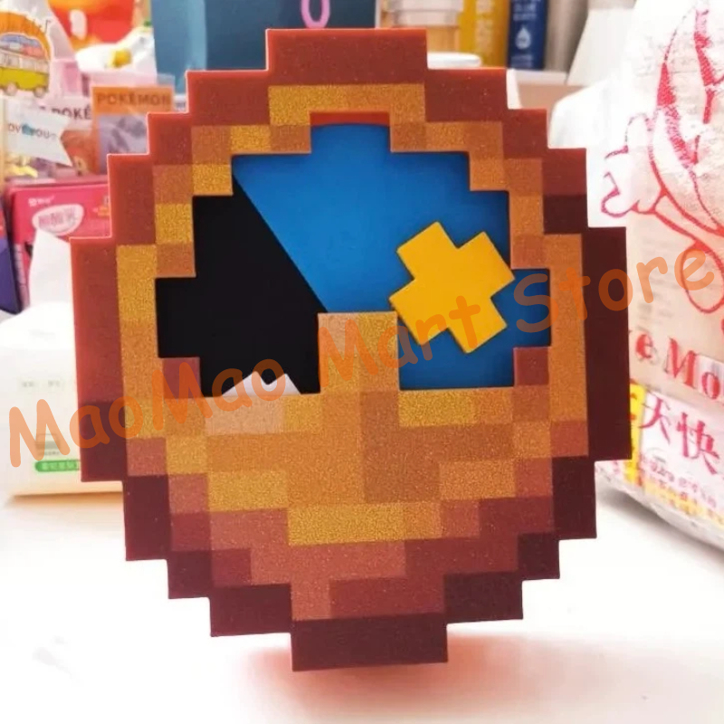 Chic Retro Pixel Art Style Sun - Resin Art Wall Clock のレビューと価格