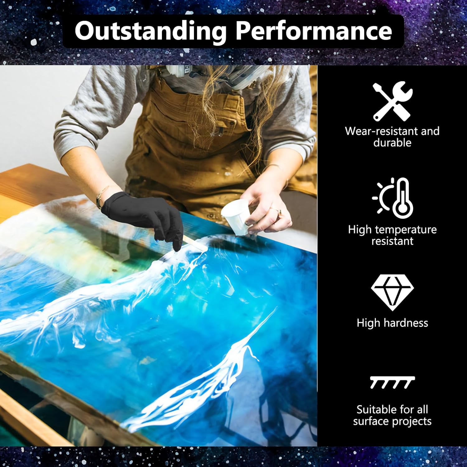 Crystal Clear Epoxy Resin Kit  - Resin Art Epoxy のレビューと価格
