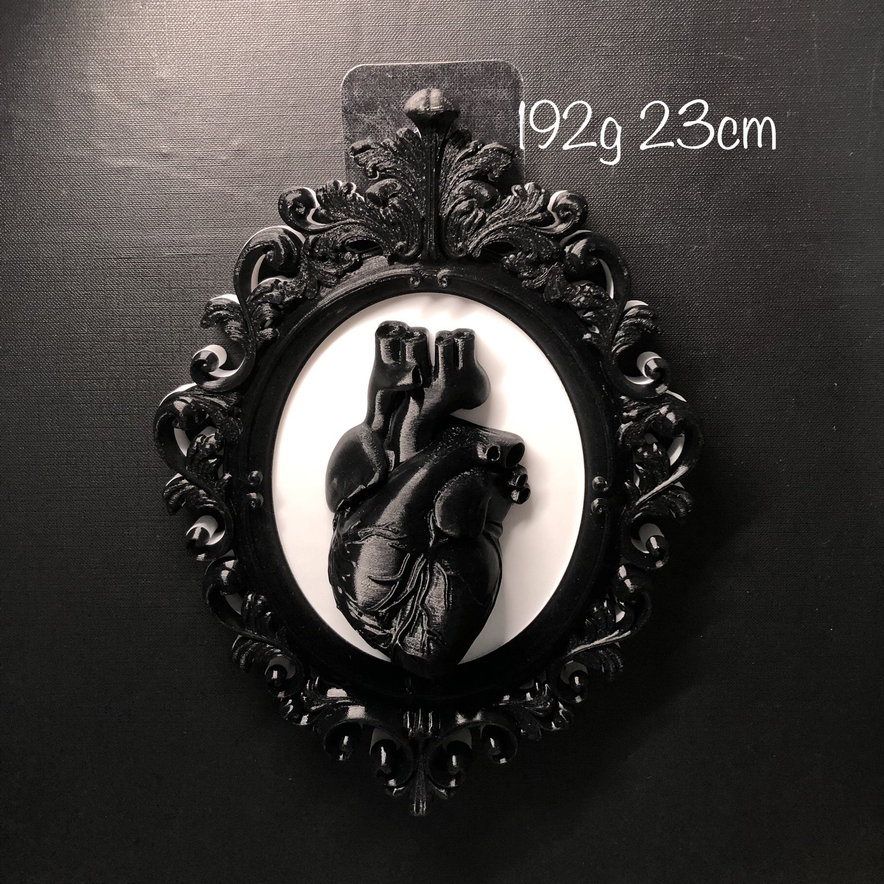 Heart Photo Frame Wall Art Dec - Resin Art Gift For Anniversary のレビューと価格