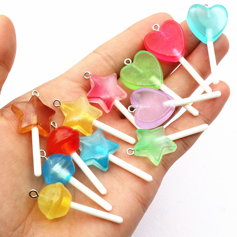 10pcs Mixed Colors Resin Cute  - Resin Art Essentials のレビューと価格