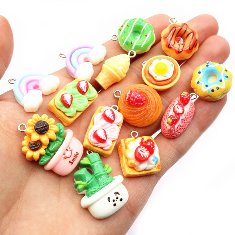10pcs Mixed Colors Resin Cute  - Resin Art Essentials のレビューと価格