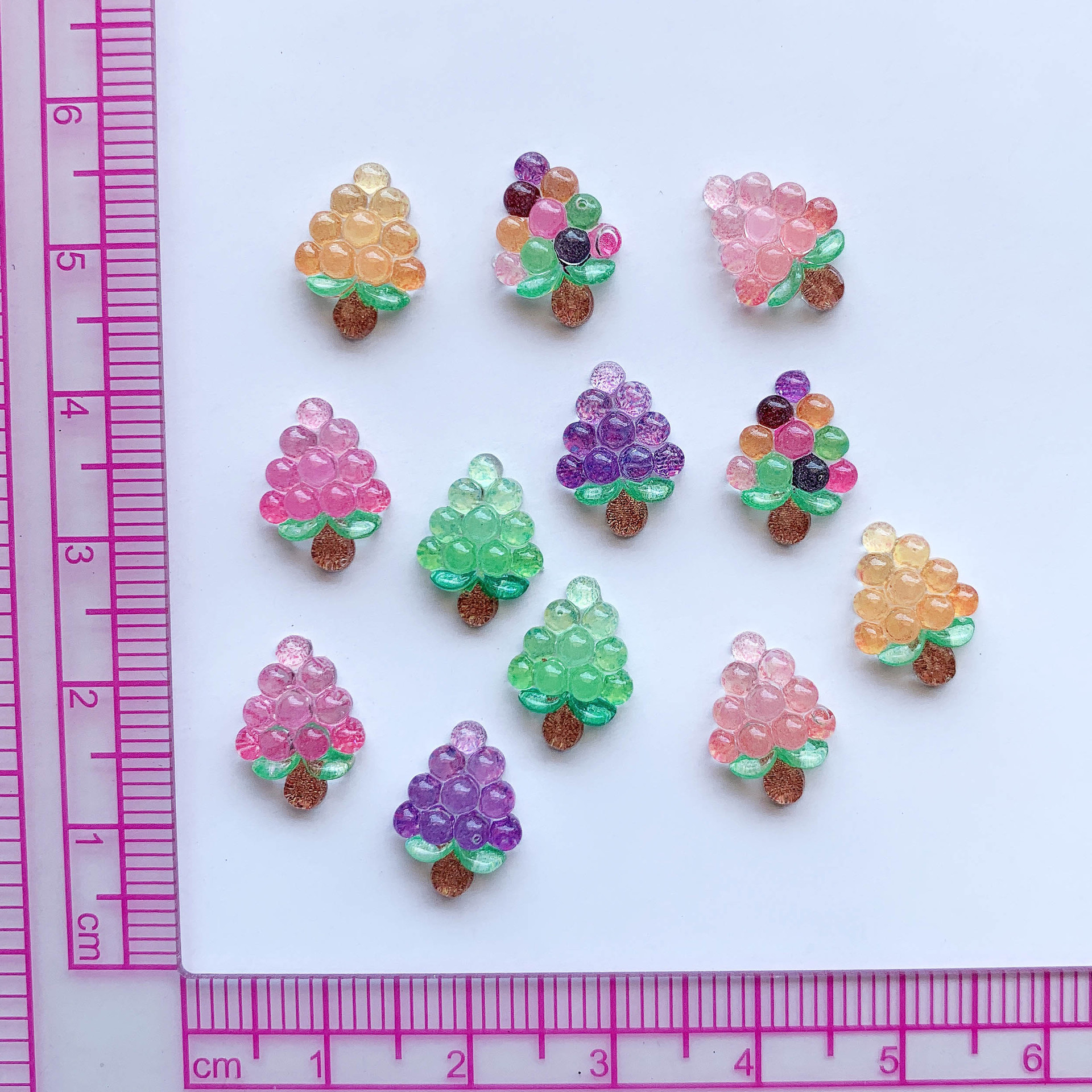 50pcs Nail Art Ice Through Gra - Resin Art Earrings Material のレビューと価格