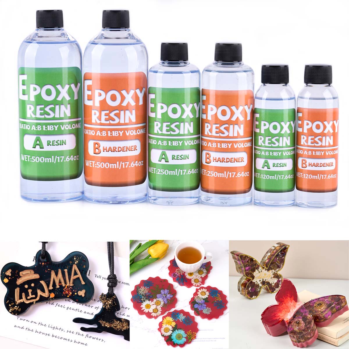 1:1 Ratio Epoxy Resin Kit Anti - Resin Art Epoxy のレビューと価格