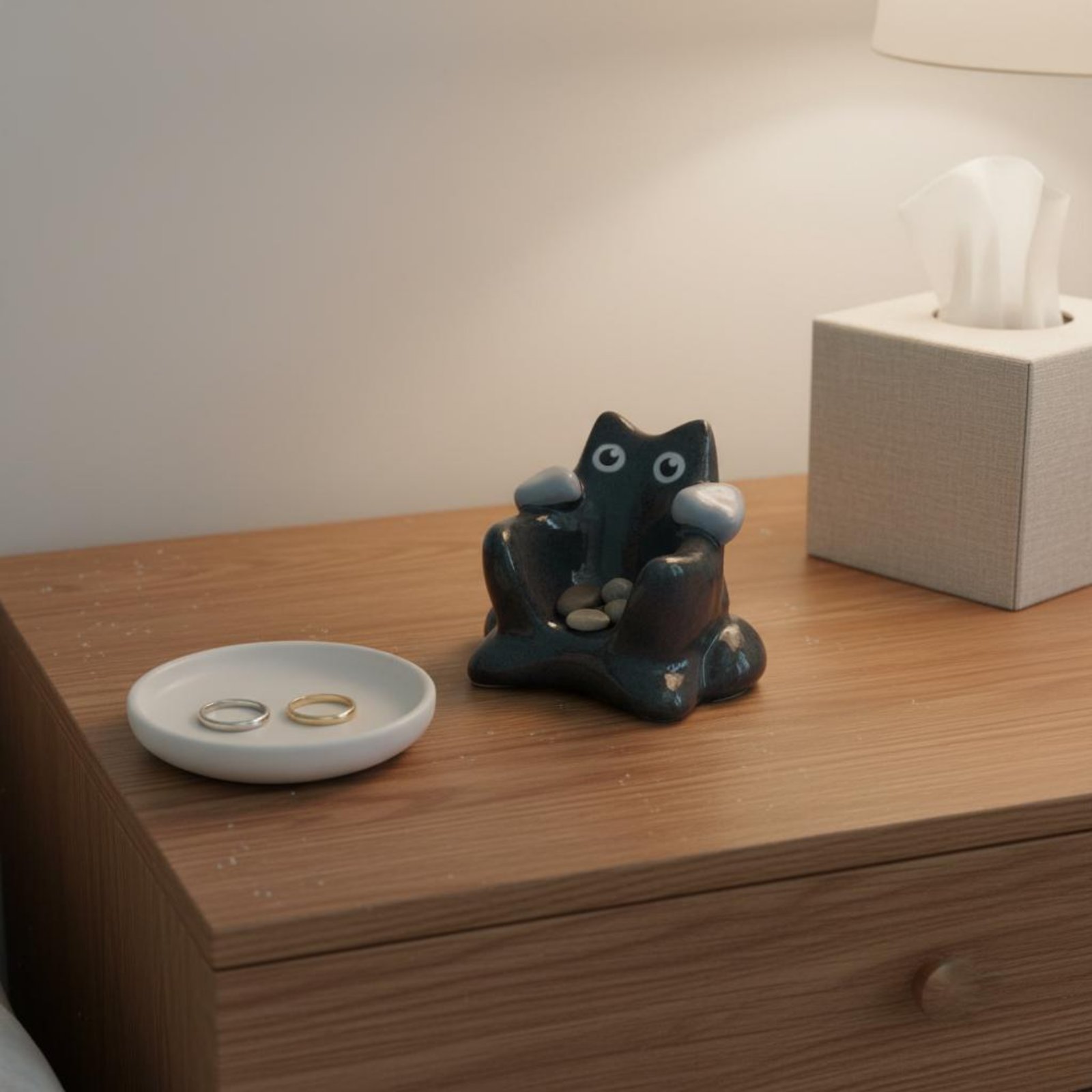 Black Cat Dice Holder Distinct - Resin Art Resin のレビューと価格