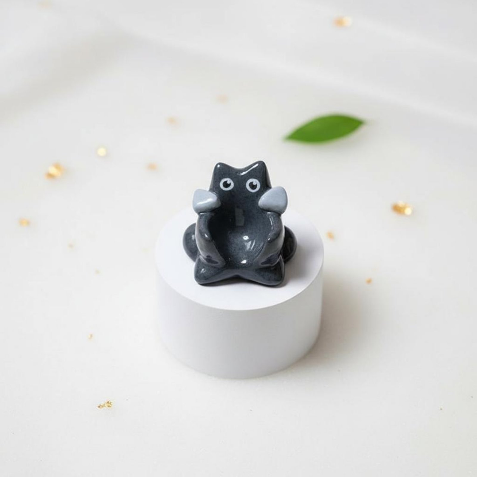 Black Cat Dice Holder Distinct - Resin Art Resin のレビューと価格