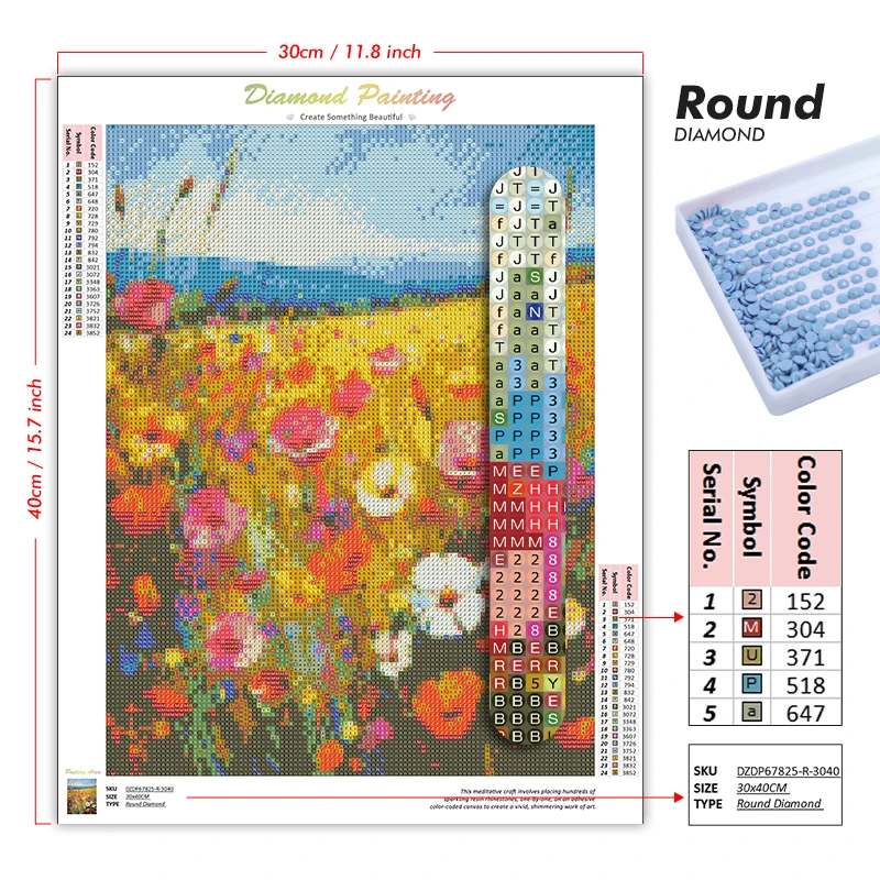 1PC frameless Diamond Painting - Resin Art For Beginners のレビューと価格