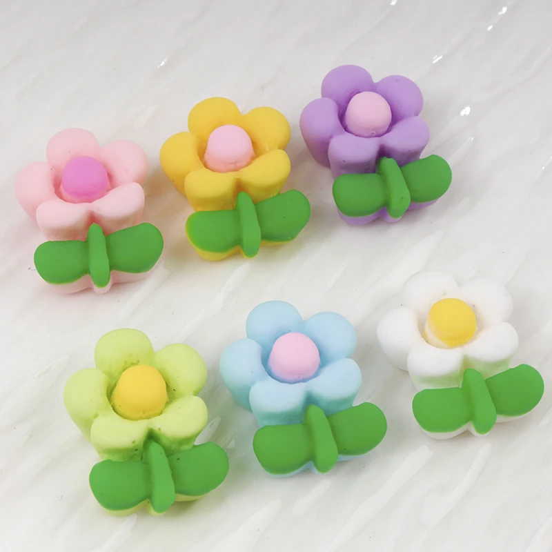 20/100Pcs Mini Flowers DIY Res - Resin Art Earrings Material のレビューと価格