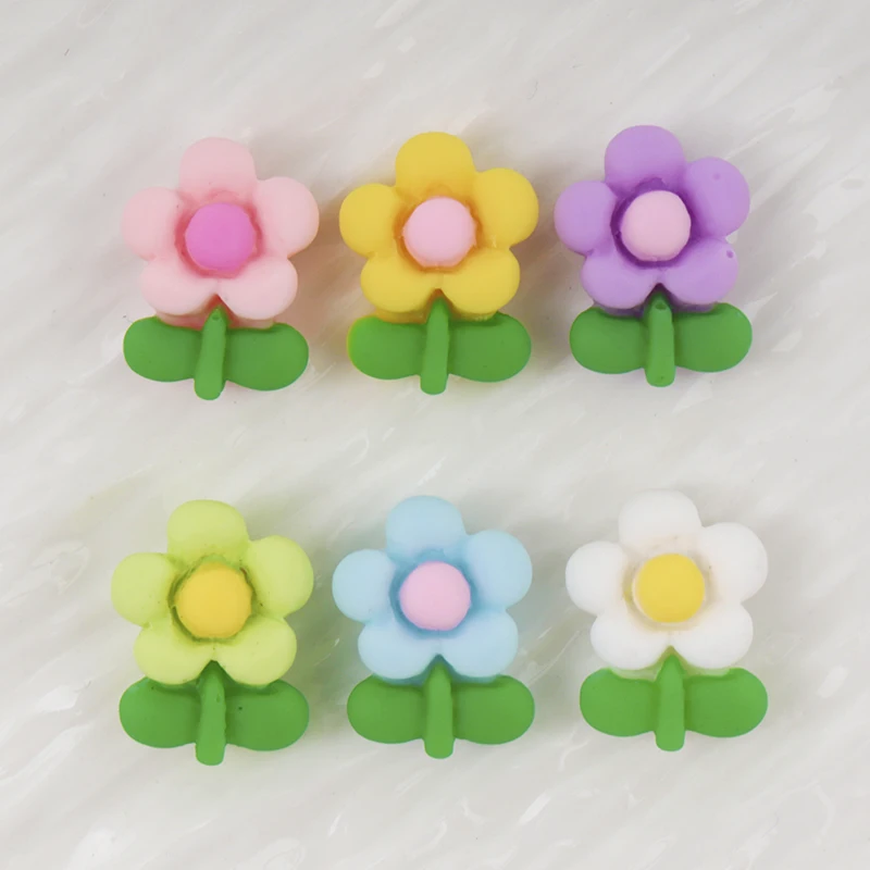20/100Pcs Mini Flowers DIY Res - Resin Art Earrings Material のレビューと価格