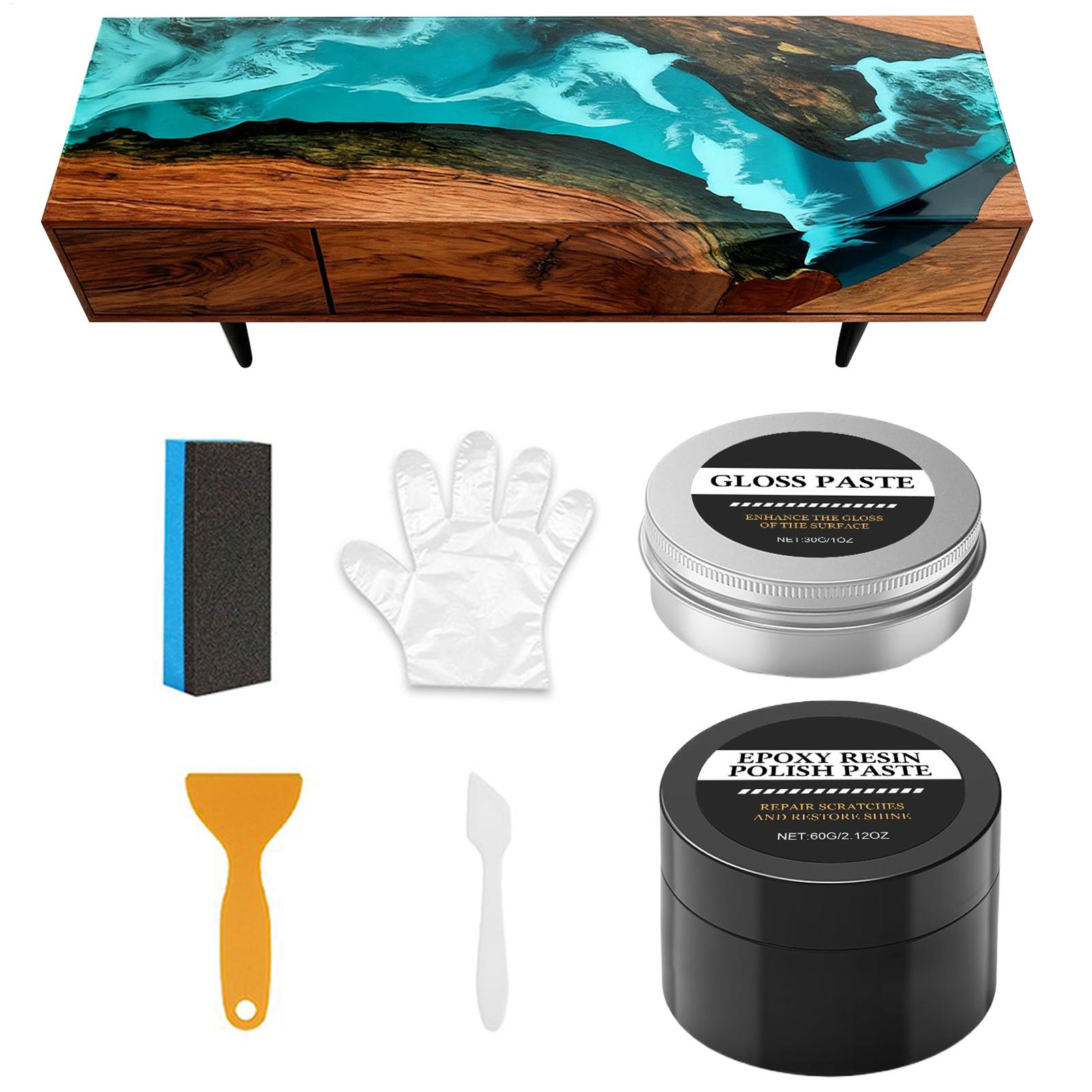 Epoxy resin high gloss polishi - Resin Art Work のレビューと価格