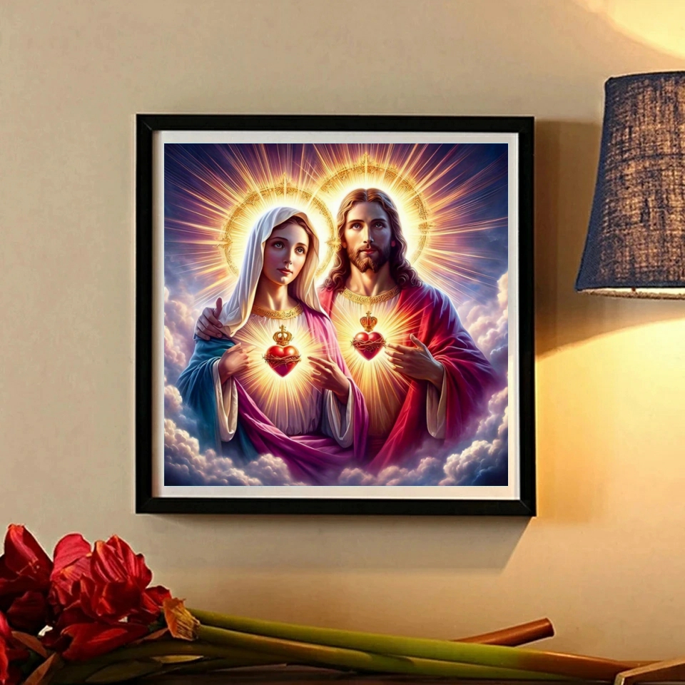 1pc frameless  Mother of Jesus - Resin Art For Beginners のレビューと価格