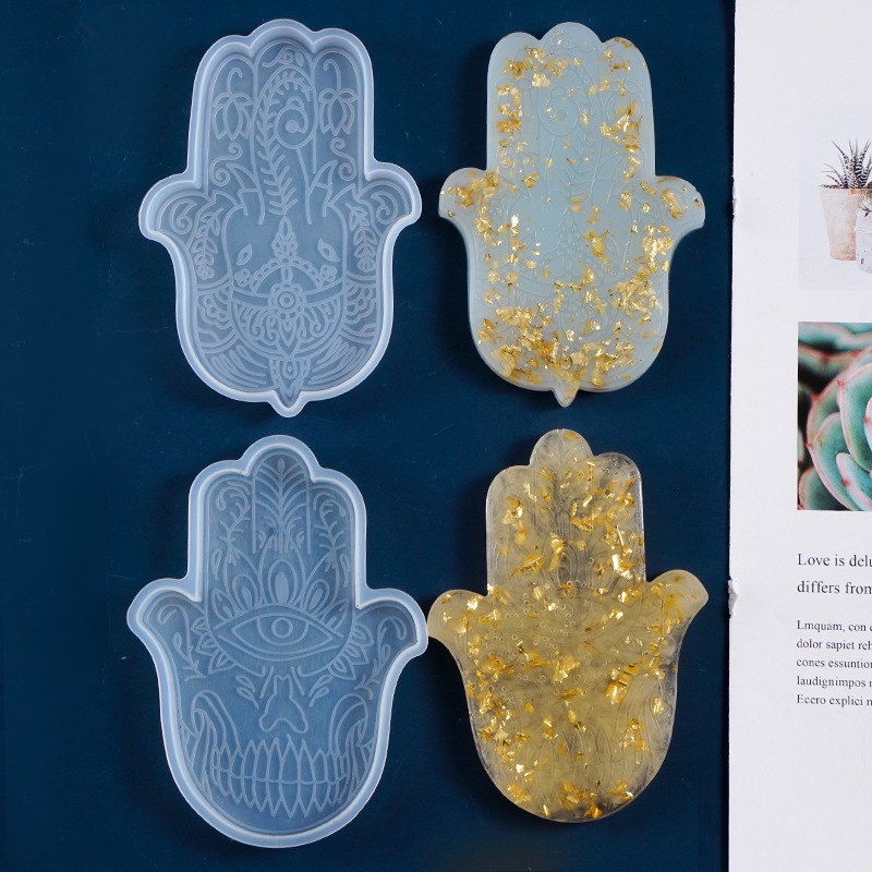 1 Pcs DIY Coaster Hand of Fati - Resin Art Epoxy のレビューと価格