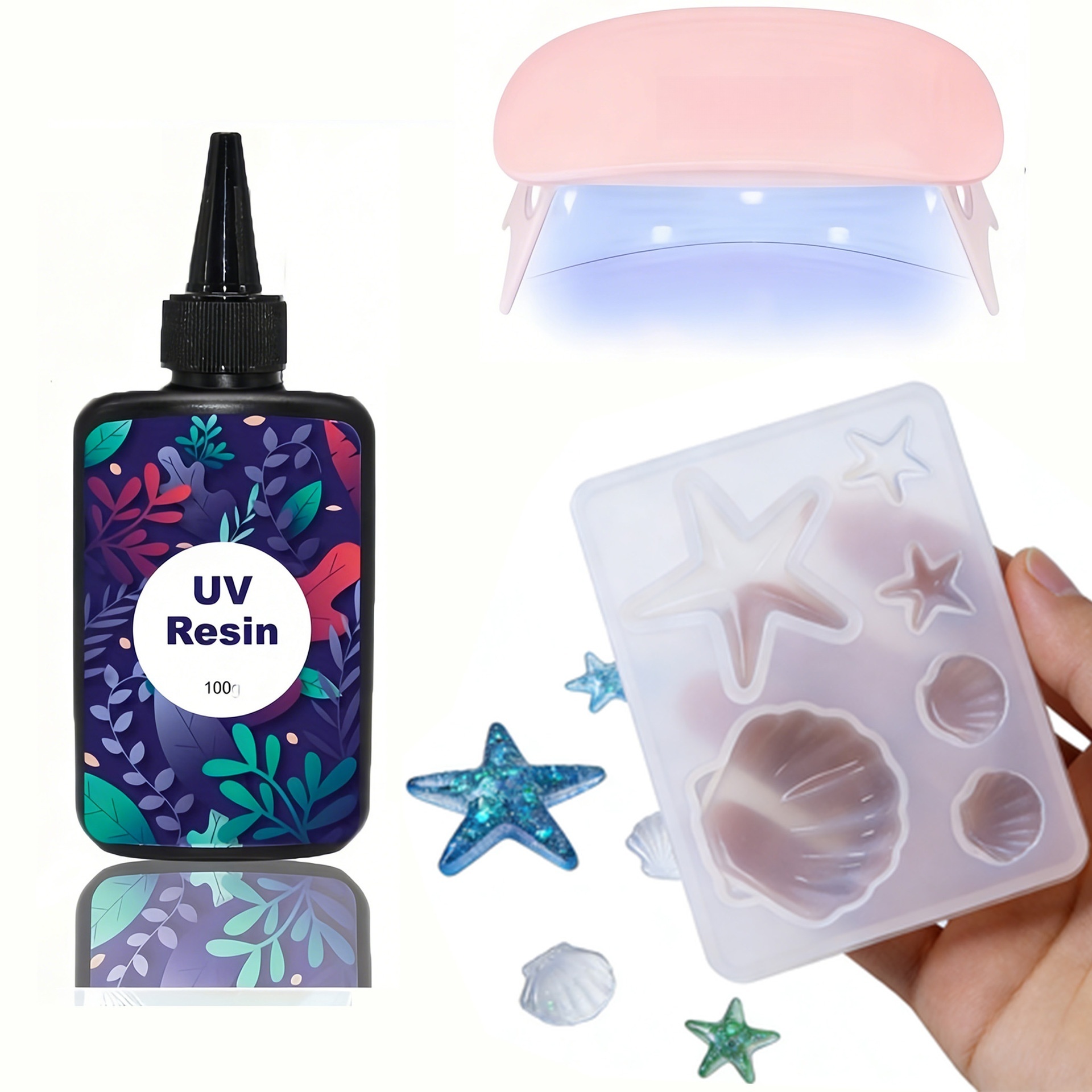 DIY Ocean Theme Crystal Epoxy  - Resin Art Epoxy のレビューと価格