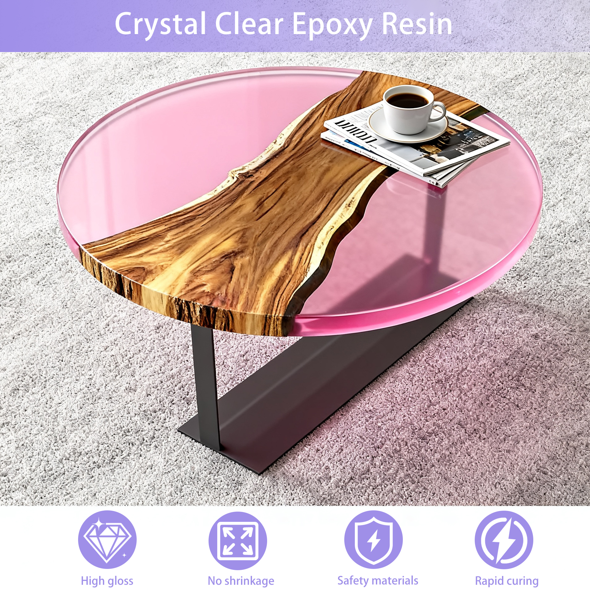 200g UV Resin Crystal Clear Ha - Resin Art Epoxy のレビューと価格