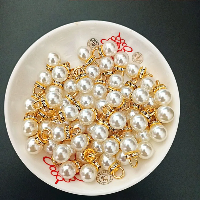 30Pcs Round Pearl Diamond Pend - Resin Art Gift For Anniversary のレビューと価格