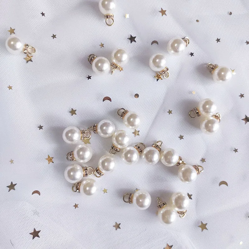 30Pcs Round Pearl Diamond Pend - Resin Art Gift For Anniversary のレビューと価格