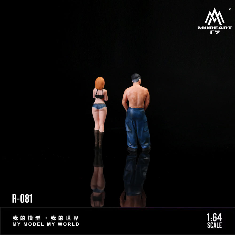 More Art 1:64 Fitness Male and - Resin Art Resin のレビューと価格