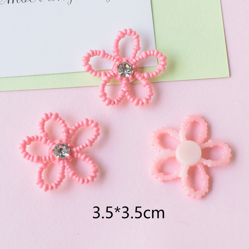 WFFNNKC 10-20Pcs Sweet Flowers - Resin Art Earrings Material のレビューと価格