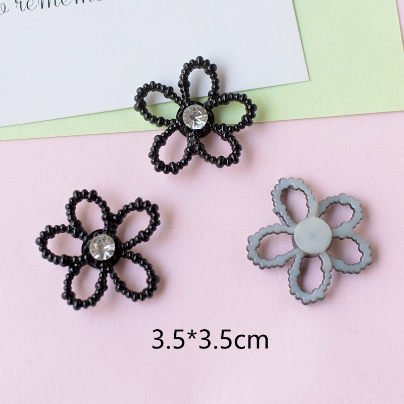 WFFNNKC 10-20Pcs Sweet Flowers - Resin Art Earrings Material のレビューと価格