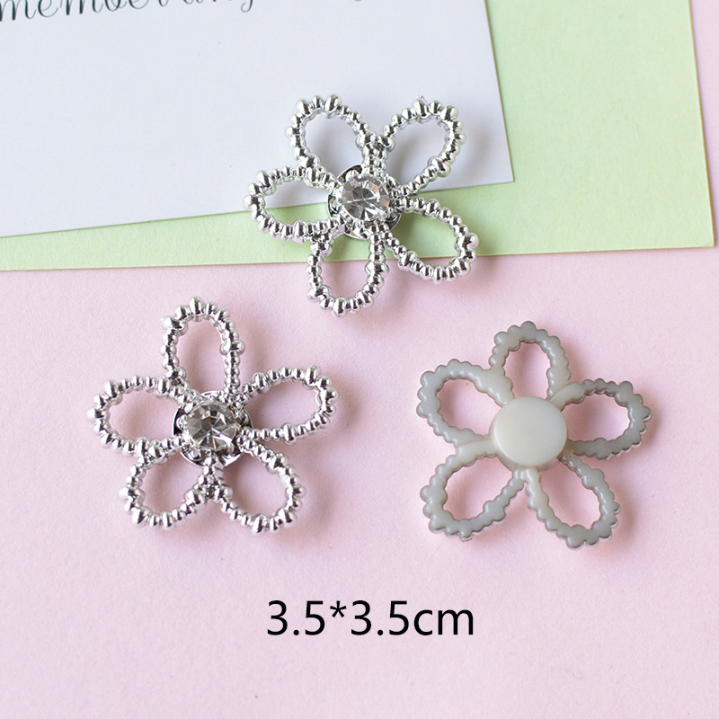 WFFNNKC 10-20Pcs Sweet Flowers - Resin Art Earrings Material のレビューと価格