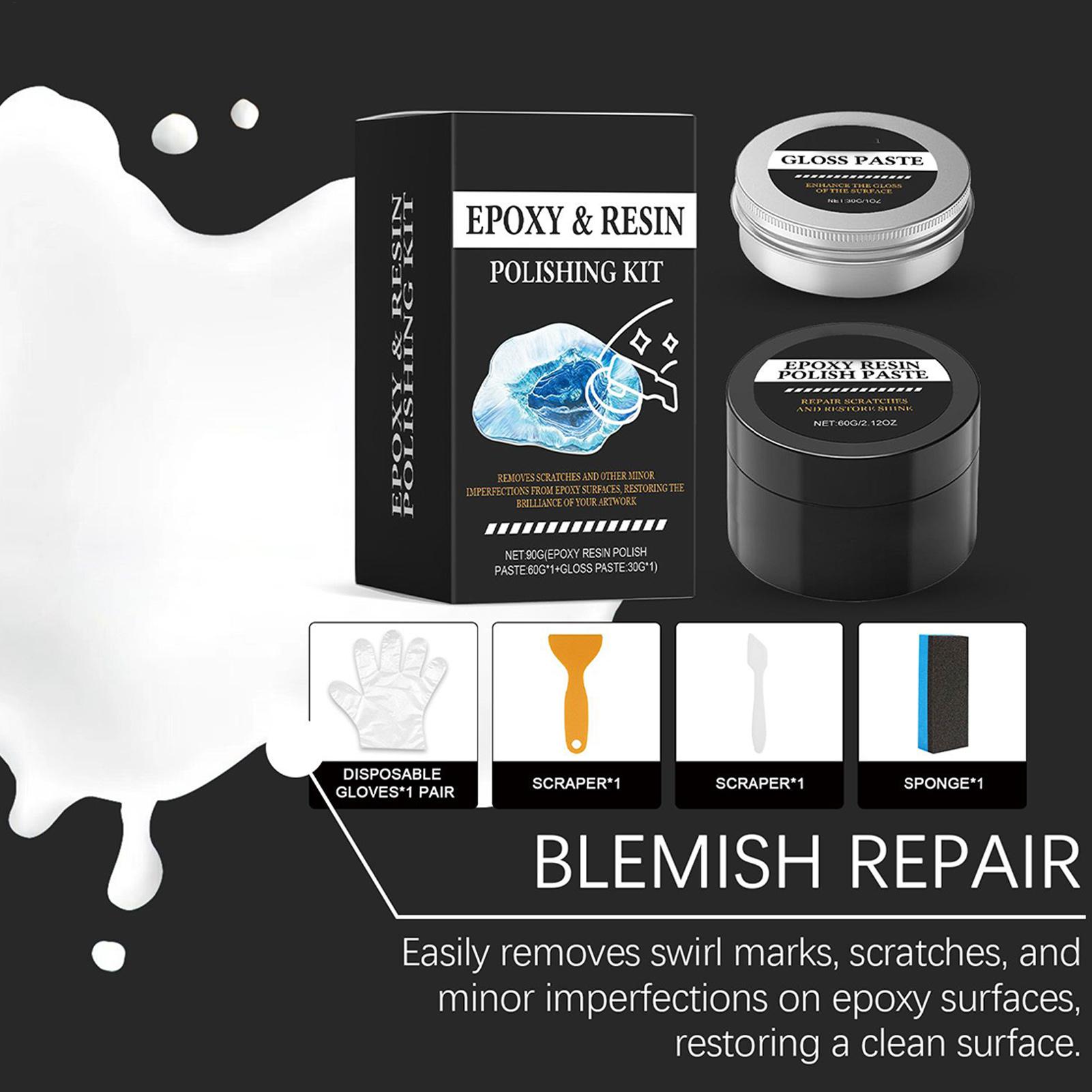 Epoxy Resin Polishing Kit - Cr - Resin Art Work のレビューと価格