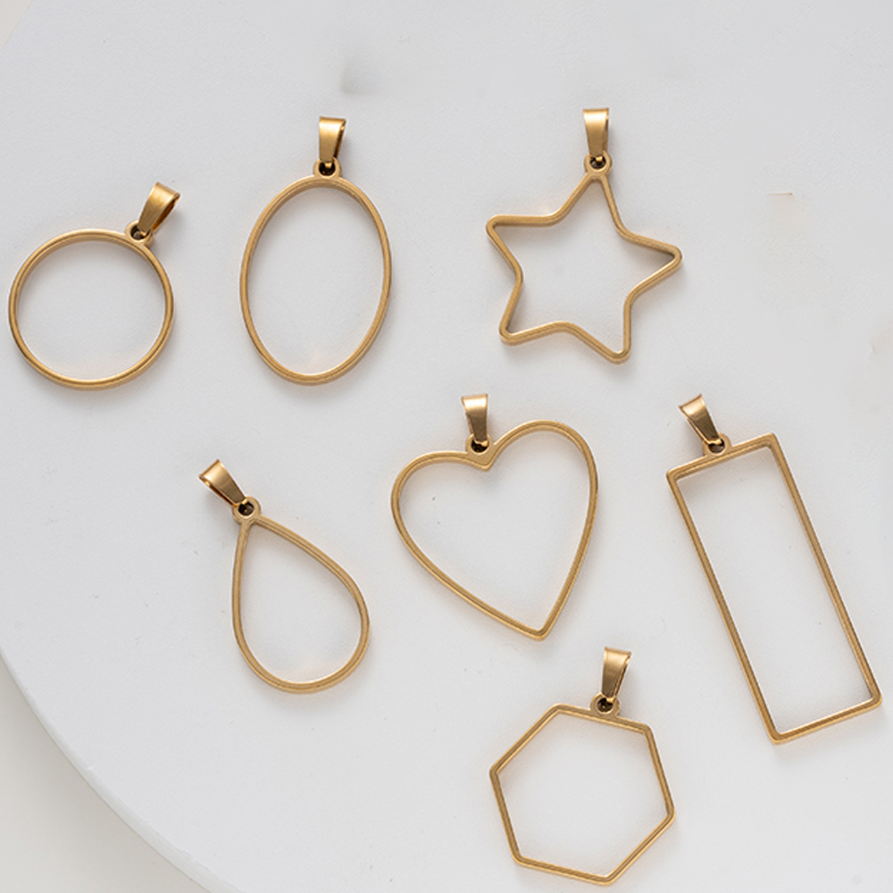 5pcs Stainless Steel Open Back - Resin Art Essentials のレビューと価格