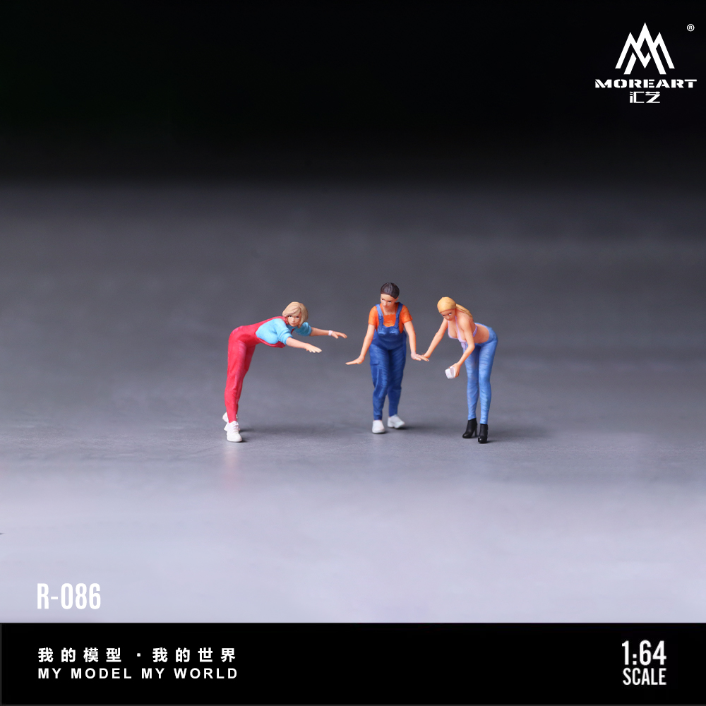 More Art 1:64 Three Sisters Ca - Resin Art Resin のレビューと価格