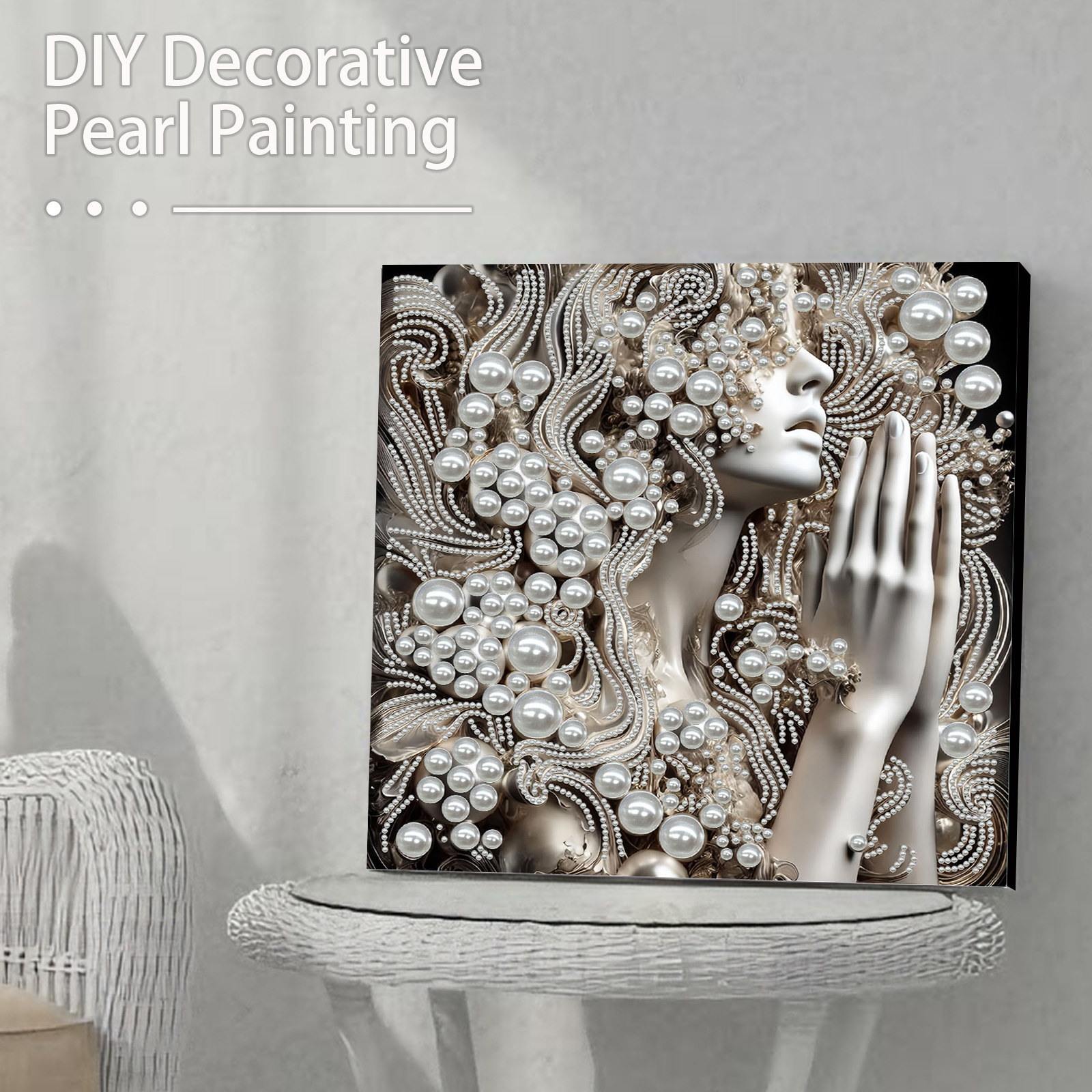 DIY Ladies Pearl Painting Art  - Resin Art Kits For Adults のレビューと価格