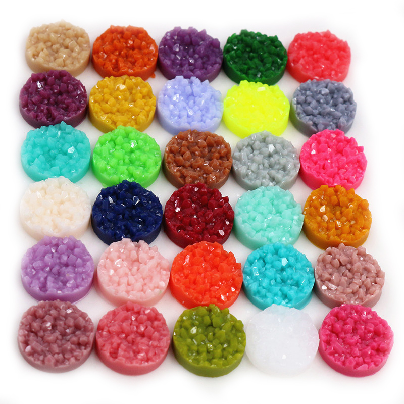 40pcs Resin Druzy Cabochons Do - Resin Art Essentials のレビューと価格