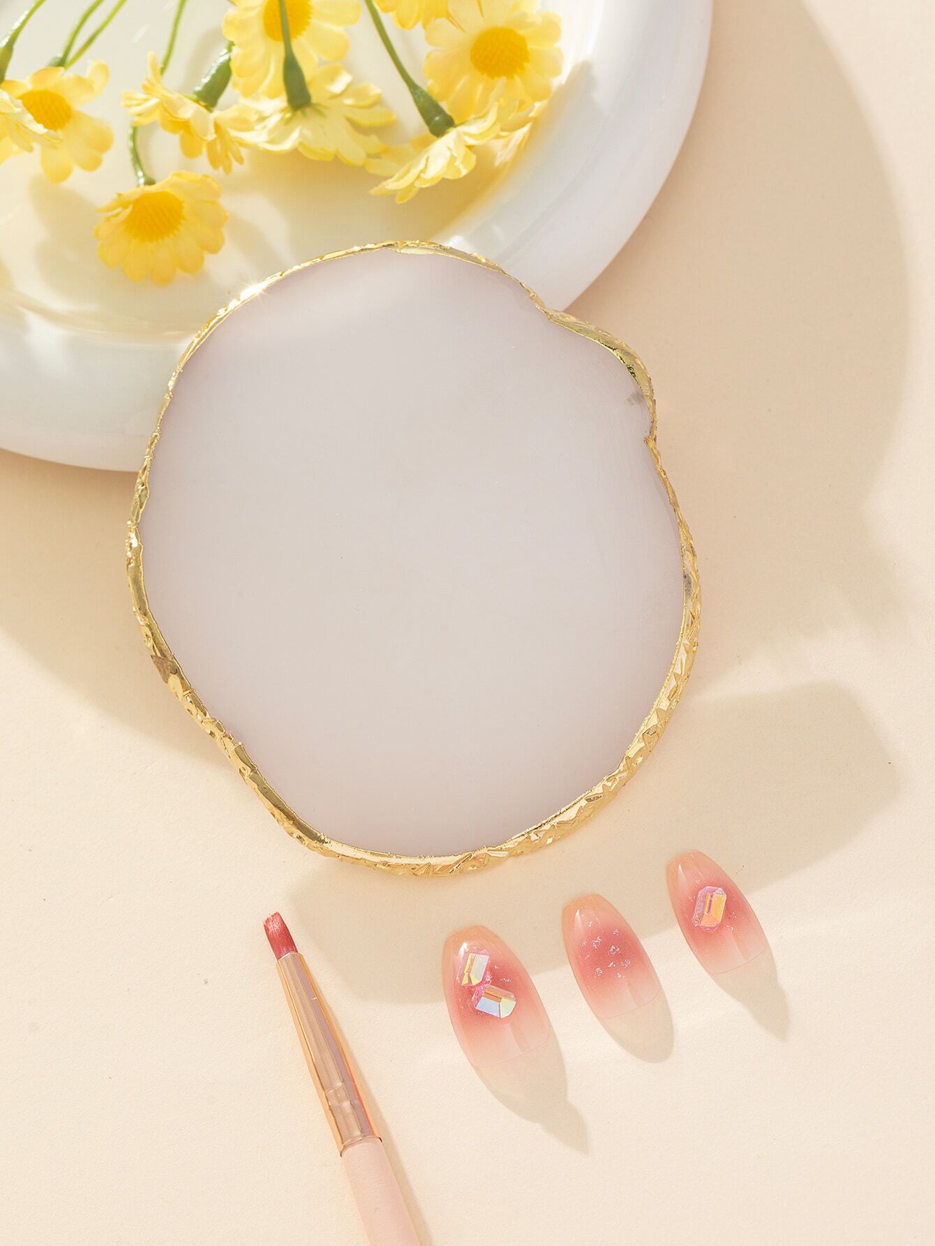 Resin White Nail Art Color Dis - Resin Art Resin のレビューと価格