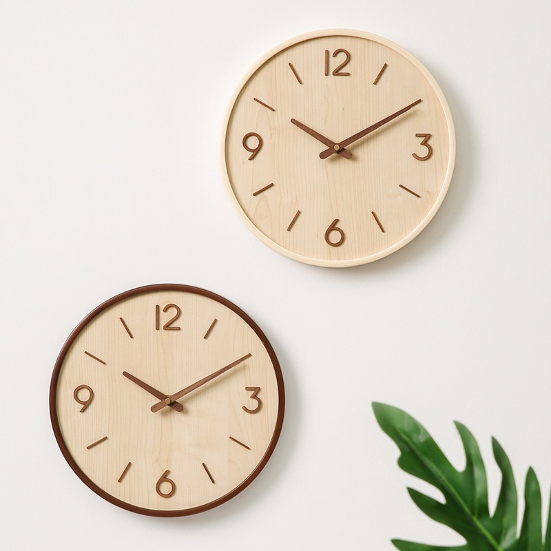Modern Wooden Silent Art Wall  - Resin Art Wall Clock のレビューと価格